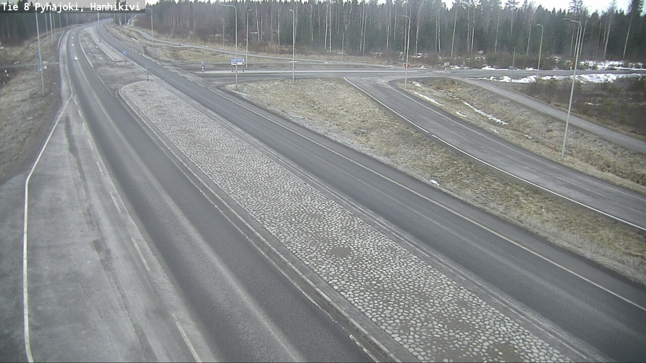 Kelikamerat Kuva Tie 8 Pyhäjoki, Hanhikivi, Pyhäjoki, Pohjois-Pohjanmaa