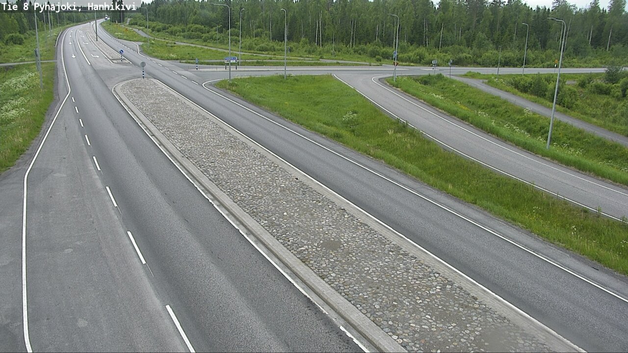 Kelikamerat Kuva Tie 8 Pyhäjoki, Hanhikivi, Pyhäjoki, Pohjois-Pohjanmaa