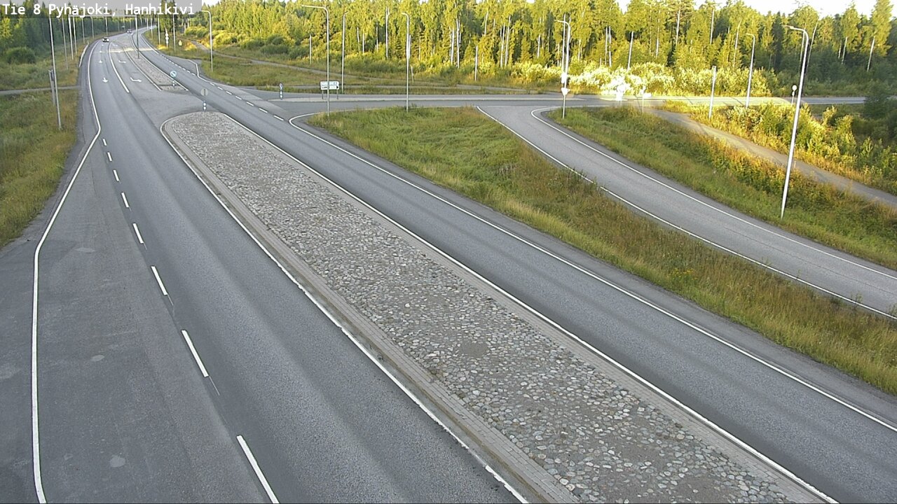 Kelikamerat Kuva Tie 8 Pyhäjoki, Hanhikivi, Pyhäjoki, Pohjois-Pohjanmaa