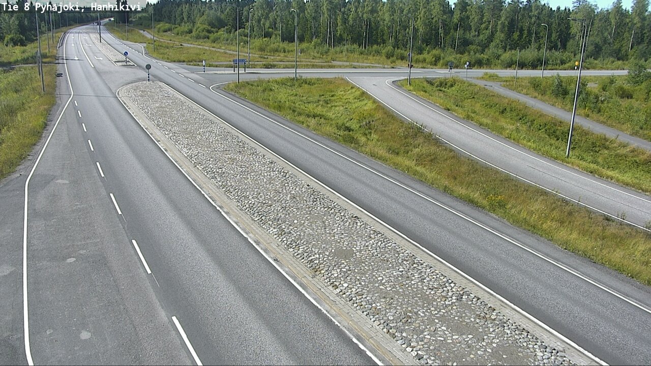 Kelikamerat Kuva Tie 8 Pyhäjoki, Hanhikivi, Pyhäjoki, Pohjois-Pohjanmaa