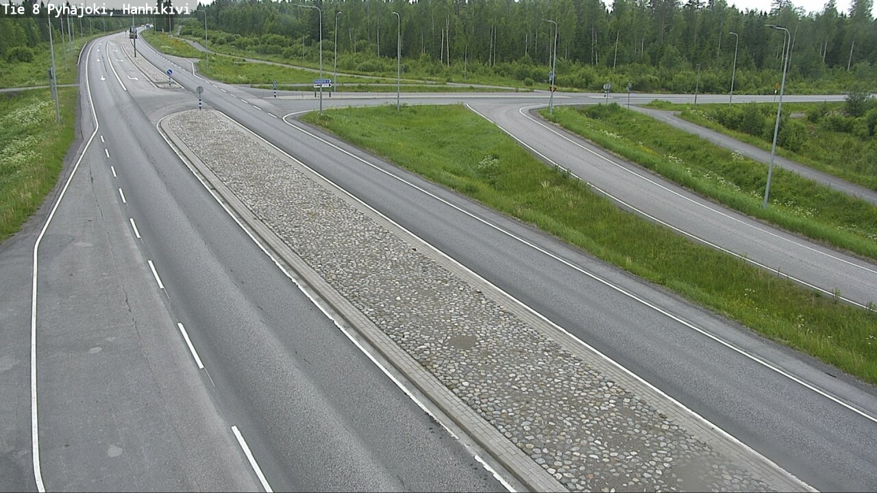 Kelikamerat Kuva Tie 8 Pyhäjoki, Hanhikivi, Pyhäjoki, Pohjois-Pohjanmaa
