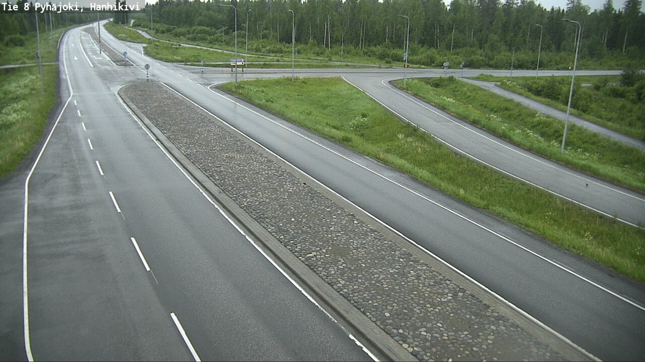 Kelikamerat Kuva Tie 8 Pyhäjoki, Hanhikivi, Pyhäjoki, Pohjois-Pohjanmaa