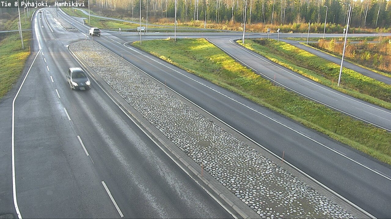 Kelikamerat Kuva Tie 8 Pyhäjoki, Hanhikivi, Pyhäjoki, Pohjois-Pohjanmaa