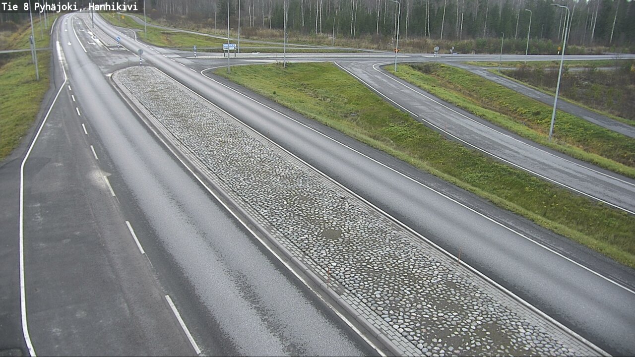 Kelikamerat Kuva Tie 8 Pyhäjoki, Hanhikivi, Pyhäjoki, Pohjois-Pohjanmaa