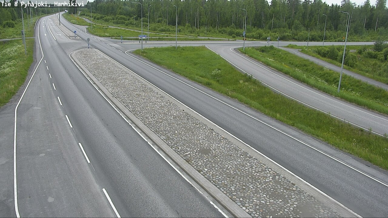 Kelikamerat Kuva Tie 8 Pyhäjoki, Hanhikivi, Pyhäjoki, Pohjois-Pohjanmaa
