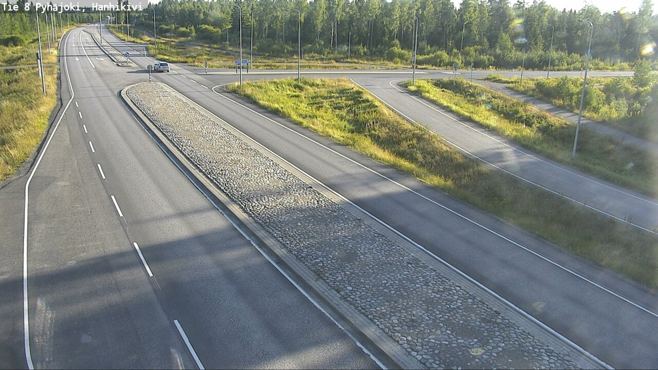 Kelikamerat Kuva Tie 8 Pyhäjoki, Hanhikivi, Pyhäjoki, Pohjois-Pohjanmaa