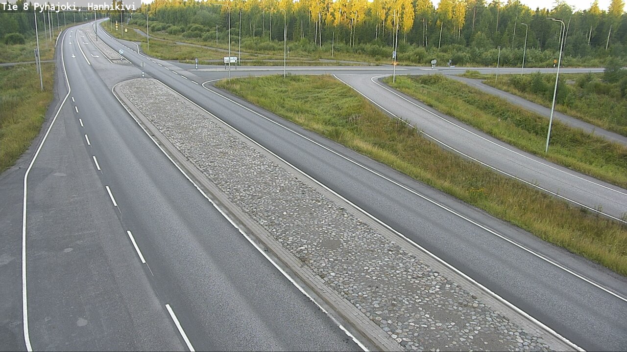 Kelikamerat Kuva Tie 8 Pyhäjoki, Hanhikivi, Pyhäjoki, Pohjois-Pohjanmaa