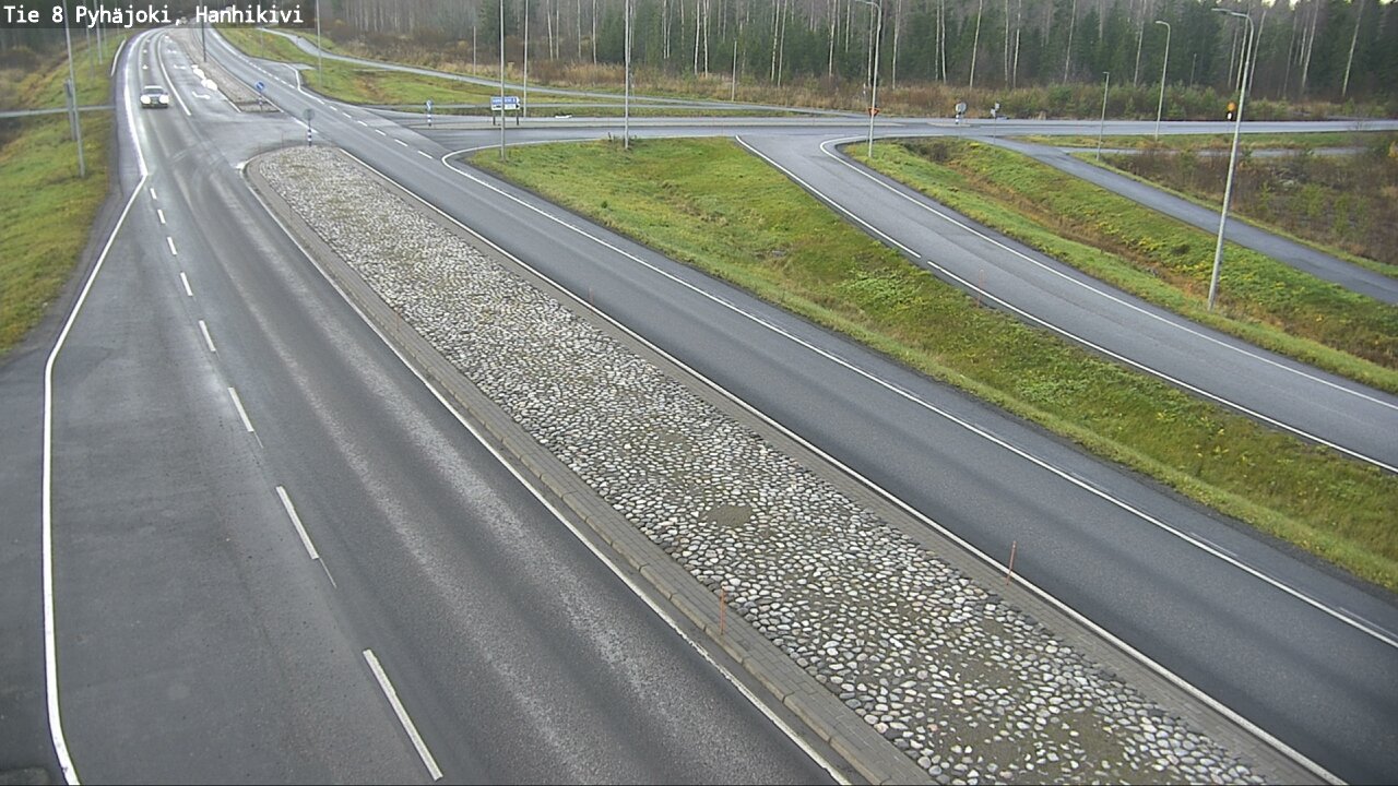 Kelikamerat Kuva Tie 8 Pyhäjoki, Hanhikivi, Pyhäjoki, Pohjois-Pohjanmaa