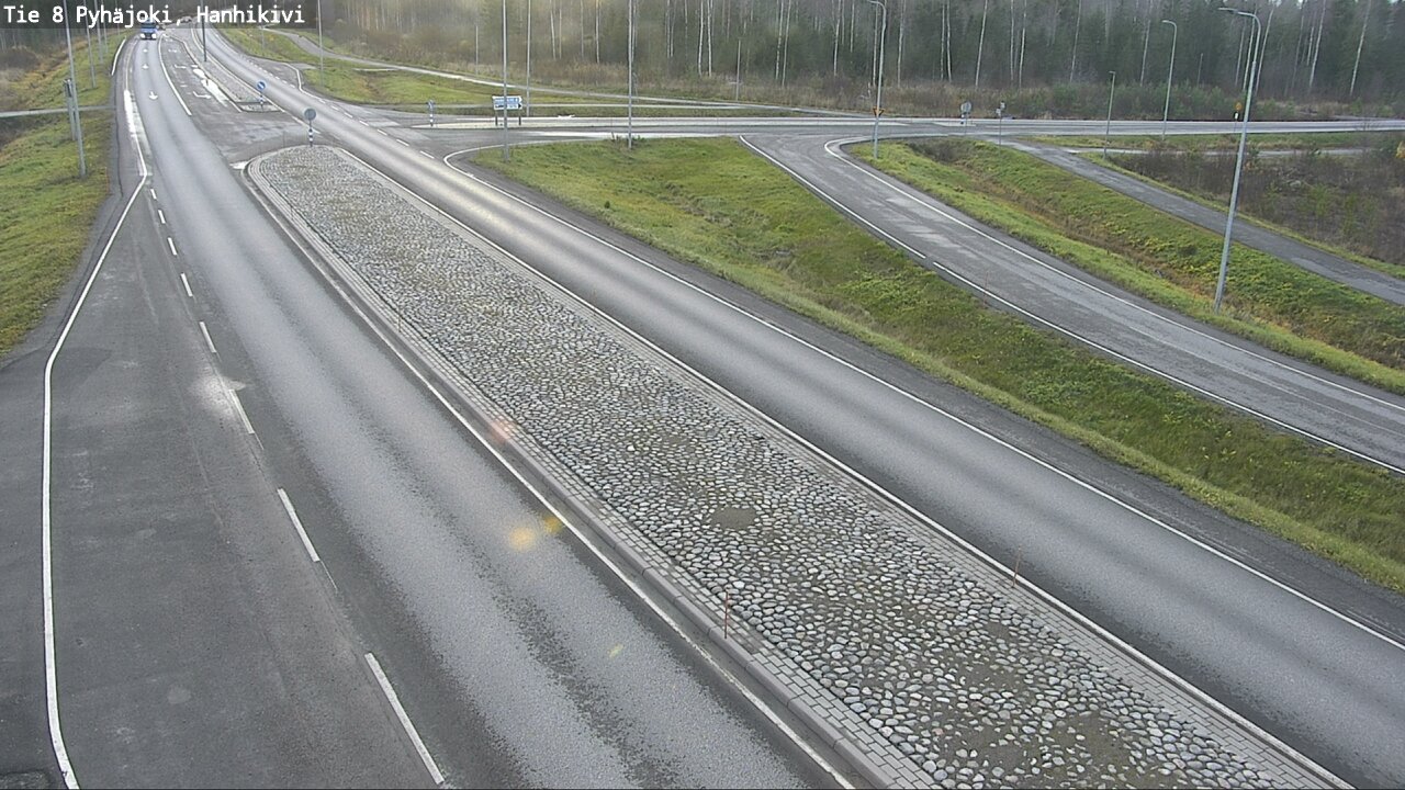 Kelikamerat Kuva Tie 8 Pyhäjoki, Hanhikivi, Pyhäjoki, Pohjois-Pohjanmaa