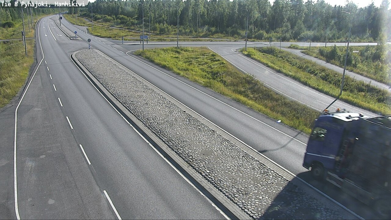 Kelikamerat Kuva Tie 8 Pyhäjoki, Hanhikivi, Pyhäjoki, Pohjois-Pohjanmaa