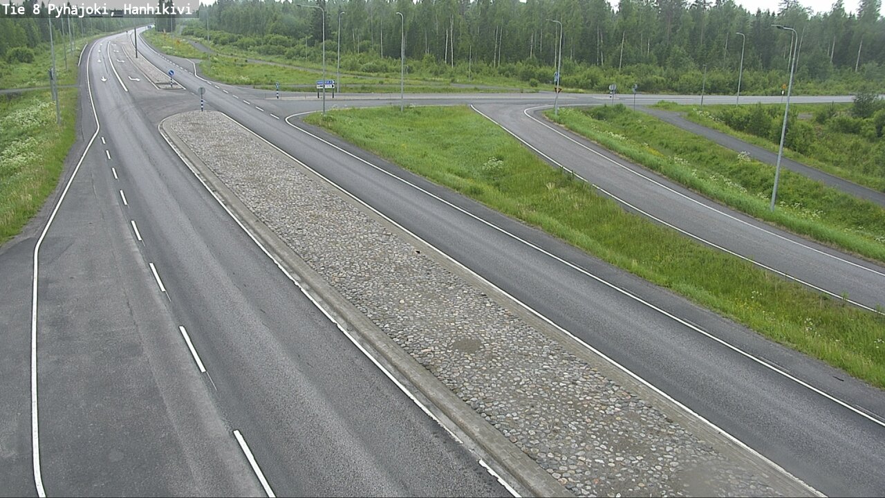 Kelikamerat Kuva Tie 8 Pyhäjoki, Hanhikivi, Pyhäjoki, Pohjois-Pohjanmaa
