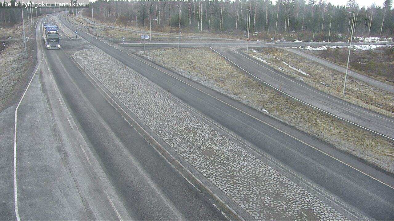 Kelikamerat Kuva Tie 8 Pyhäjoki, Hanhikivi, Pyhäjoki, Pohjois-Pohjanmaa