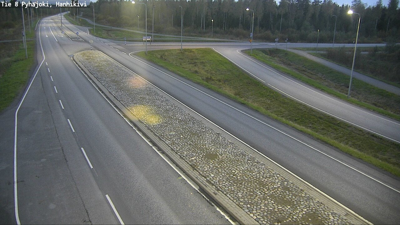 Kelikamerat Kuva Tie 8 Pyhäjoki, Hanhikivi, Pyhäjoki, Pohjois-Pohjanmaa