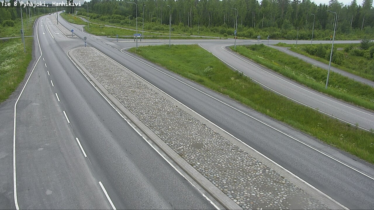 Kelikamerat Kuva Tie 8 Pyhäjoki, Hanhikivi, Pyhäjoki, Pohjois-Pohjanmaa