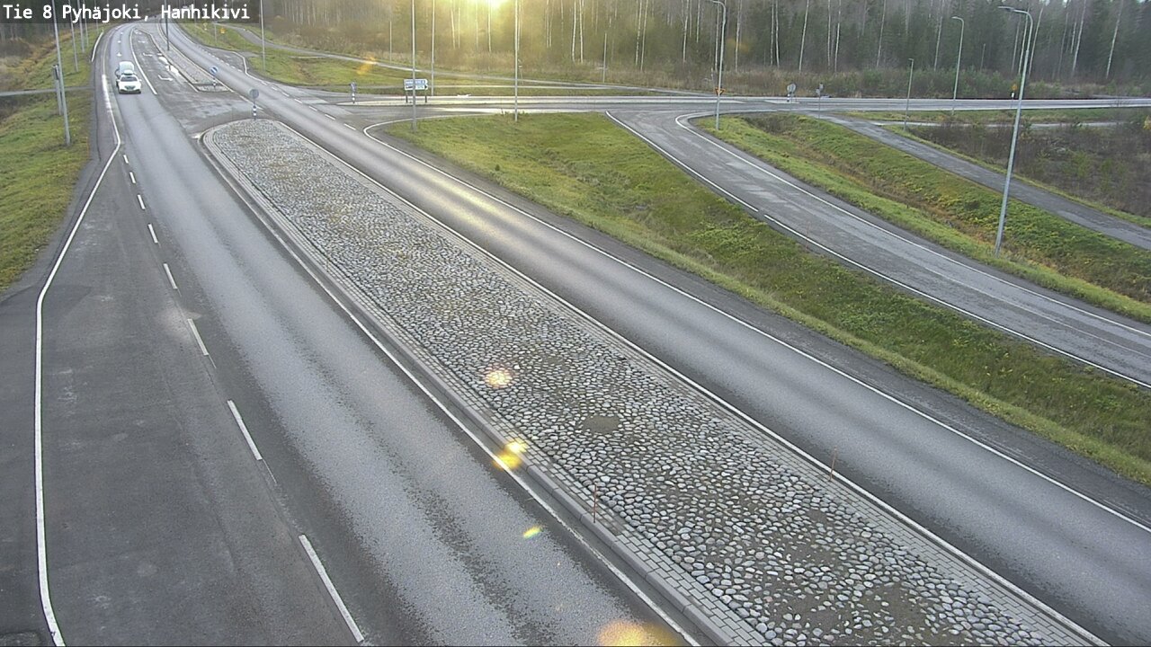 Kelikamerat Kuva Tie 8 Pyhäjoki, Hanhikivi, Pyhäjoki, Pohjois-Pohjanmaa