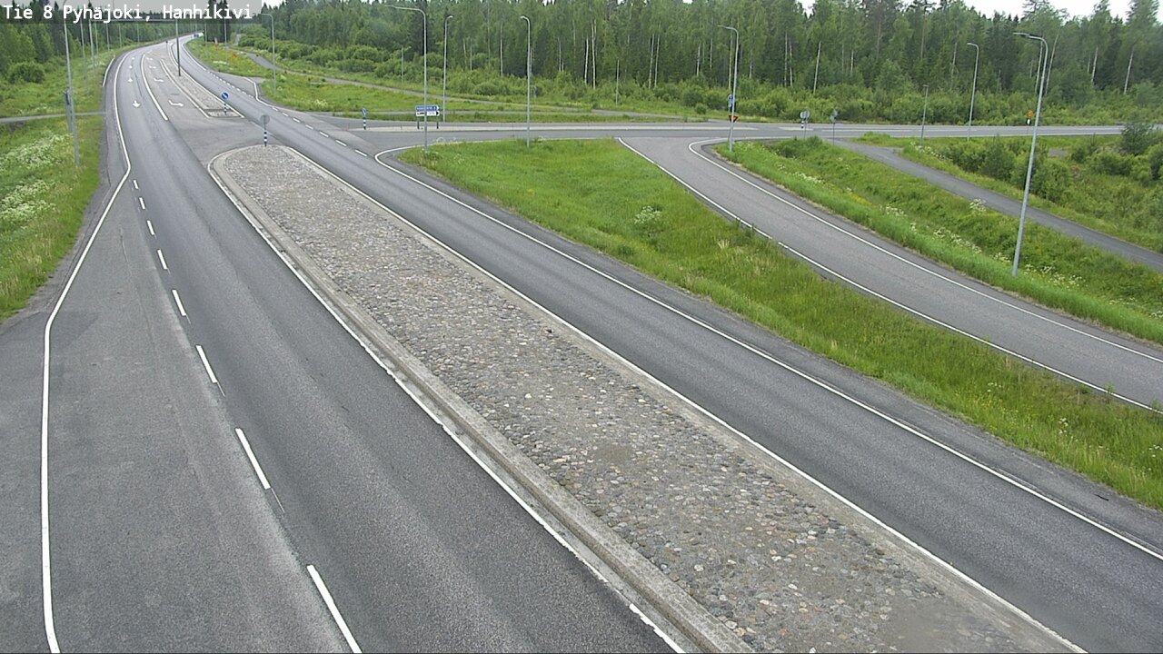 Kelikamerat Kuva Tie 8 Pyhäjoki, Hanhikivi, Pyhäjoki, Pohjois-Pohjanmaa