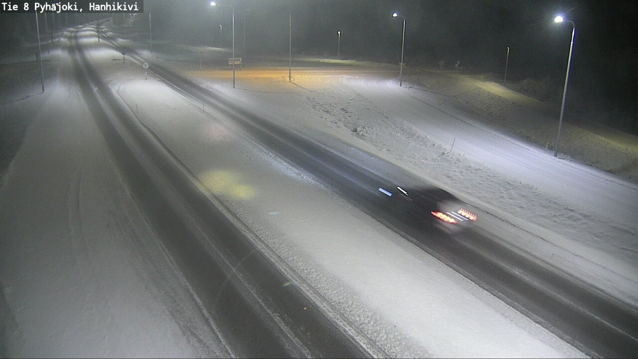 Weather Camera Image Road 8 Pyhäjoki, Hanhikivi, Pyhäjoki, Pohjois-Pohjanmaa