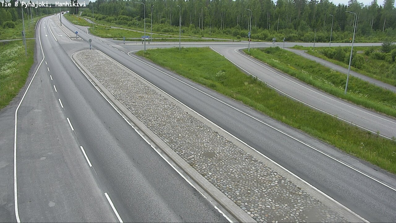 Kelikamerat Kuva Tie 8 Pyhäjoki, Hanhikivi, Pyhäjoki, Pohjois-Pohjanmaa