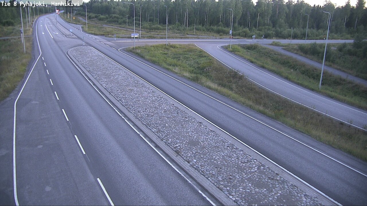 Kelikamerat Kuva Tie 8 Pyhäjoki, Hanhikivi, Pyhäjoki, Pohjois-Pohjanmaa