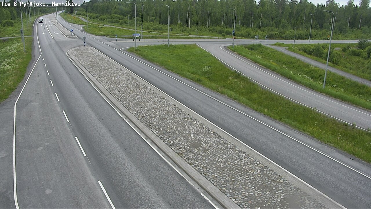 Kelikamerat Kuva Tie 8 Pyhäjoki, Hanhikivi, Pyhäjoki, Pohjois-Pohjanmaa