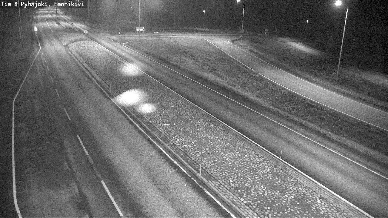 Weather Camera Image Väg 8 Pyhäjoki, Hanhikivi, Pyhäjoki, Pohjois-Pohjanmaa