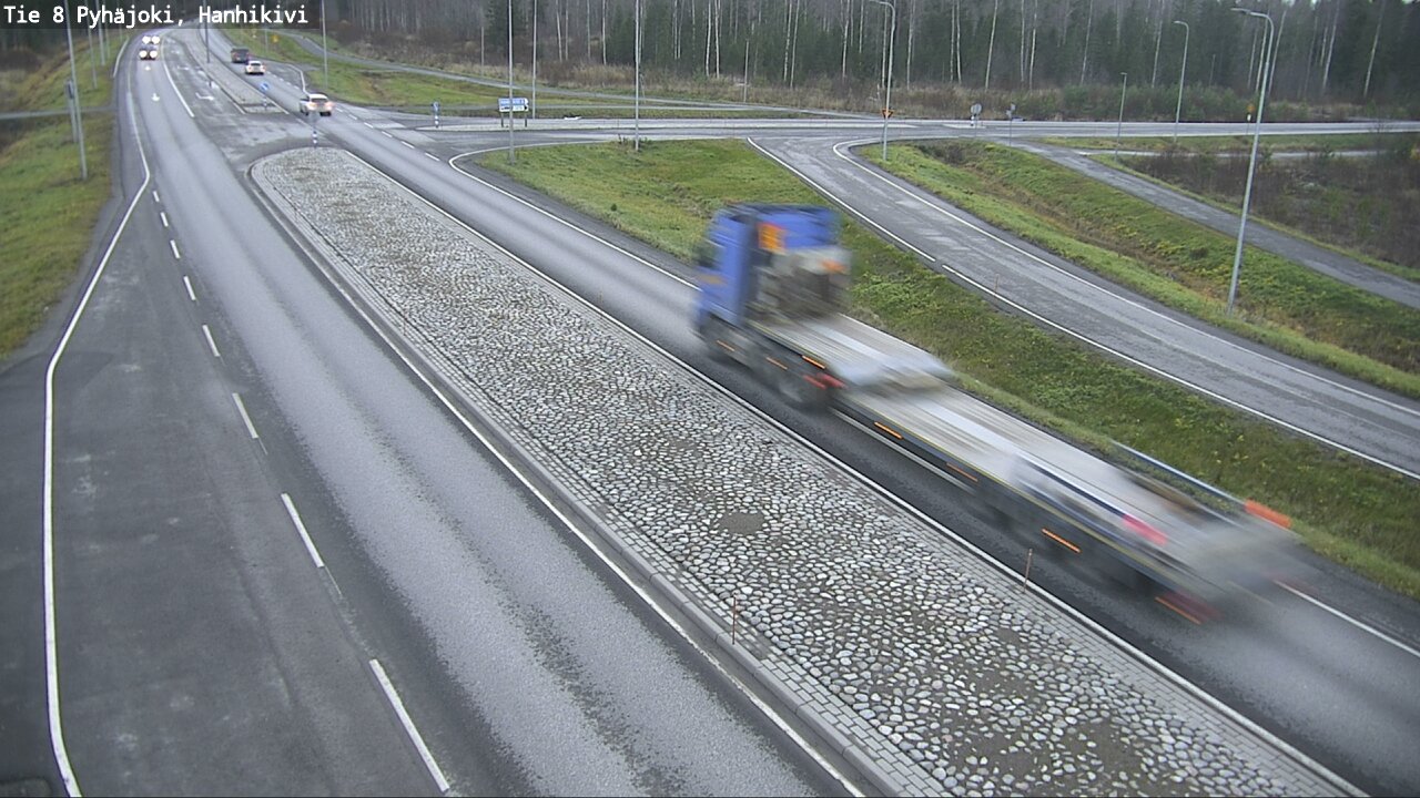 Kelikamerat Kuva Tie 8 Pyhäjoki, Hanhikivi, Pyhäjoki, Pohjois-Pohjanmaa