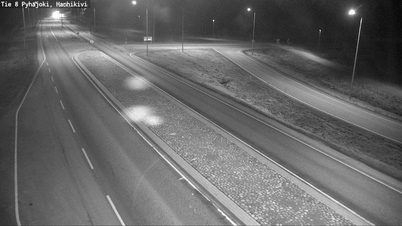 Weather Camera Image Väg 8 Pyhäjoki, Hanhikivi, Pyhäjoki, Pohjois-Pohjanmaa