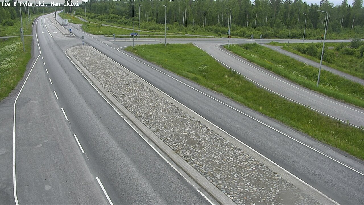 Kelikamerat Kuva Tie 8 Pyhäjoki, Hanhikivi, Pyhäjoki, Pohjois-Pohjanmaa