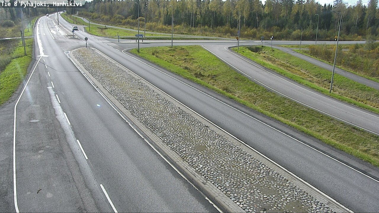 Kelikamerat Kuva Tie 8 Pyhäjoki, Hanhikivi, Pyhäjoki, Pohjois-Pohjanmaa