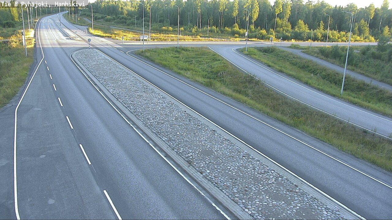 Kelikamerat Kuva Tie 8 Pyhäjoki, Hanhikivi, Pyhäjoki, Pohjois-Pohjanmaa
