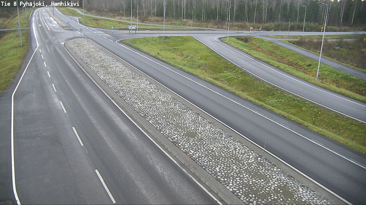 Kelikamerat Kuva Tie 8 Pyhäjoki, Hanhikivi, Pyhäjoki, Pohjois-Pohjanmaa