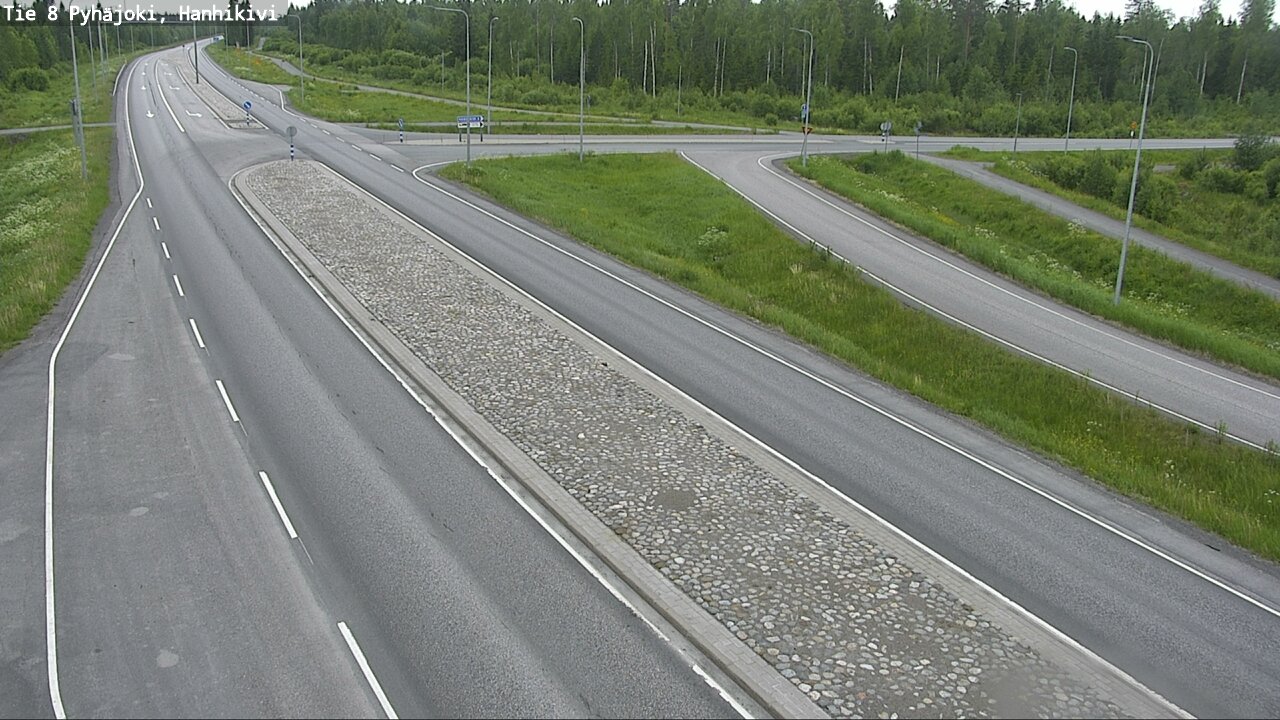 Kelikamerat Kuva Tie 8 Pyhäjoki, Hanhikivi, Pyhäjoki, Pohjois-Pohjanmaa