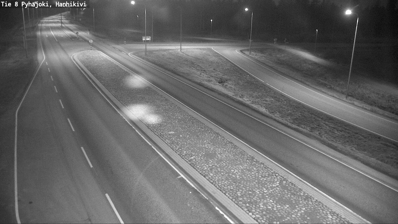 Weather Camera Image Road 8 Pyhäjoki, Hanhikivi, Pyhäjoki, Pohjois-Pohjanmaa