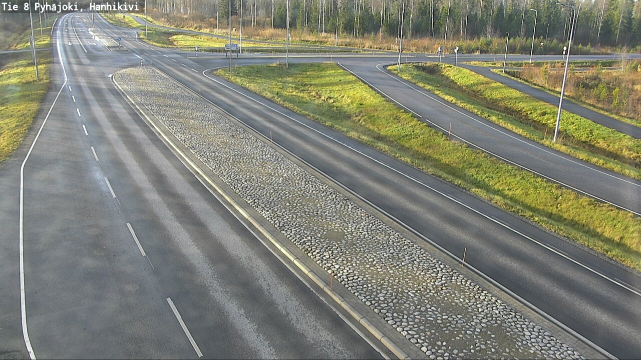 Kelikamerat Kuva Tie 8 Pyhäjoki, Hanhikivi, Pyhäjoki, Pohjois-Pohjanmaa