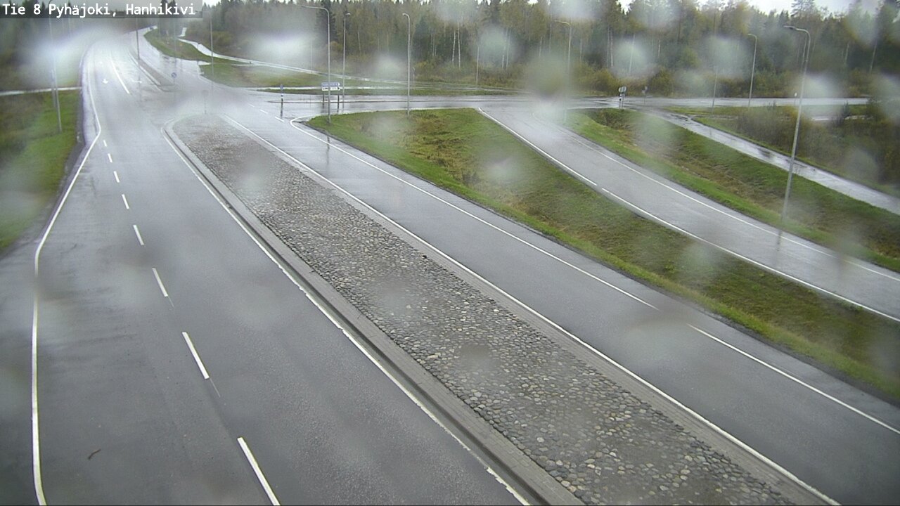 Weather Camera Image Road 8 Pyhäjoki, Hanhikivi, Pyhäjoki, Pohjois-Pohjanmaa