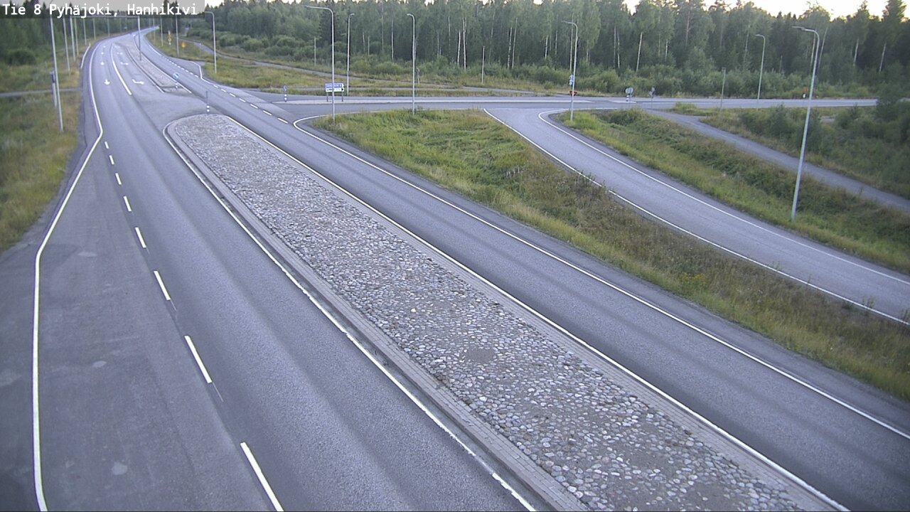 Kelikamerat Kuva Tie 8 Pyhäjoki, Hanhikivi, Pyhäjoki, Pohjois-Pohjanmaa