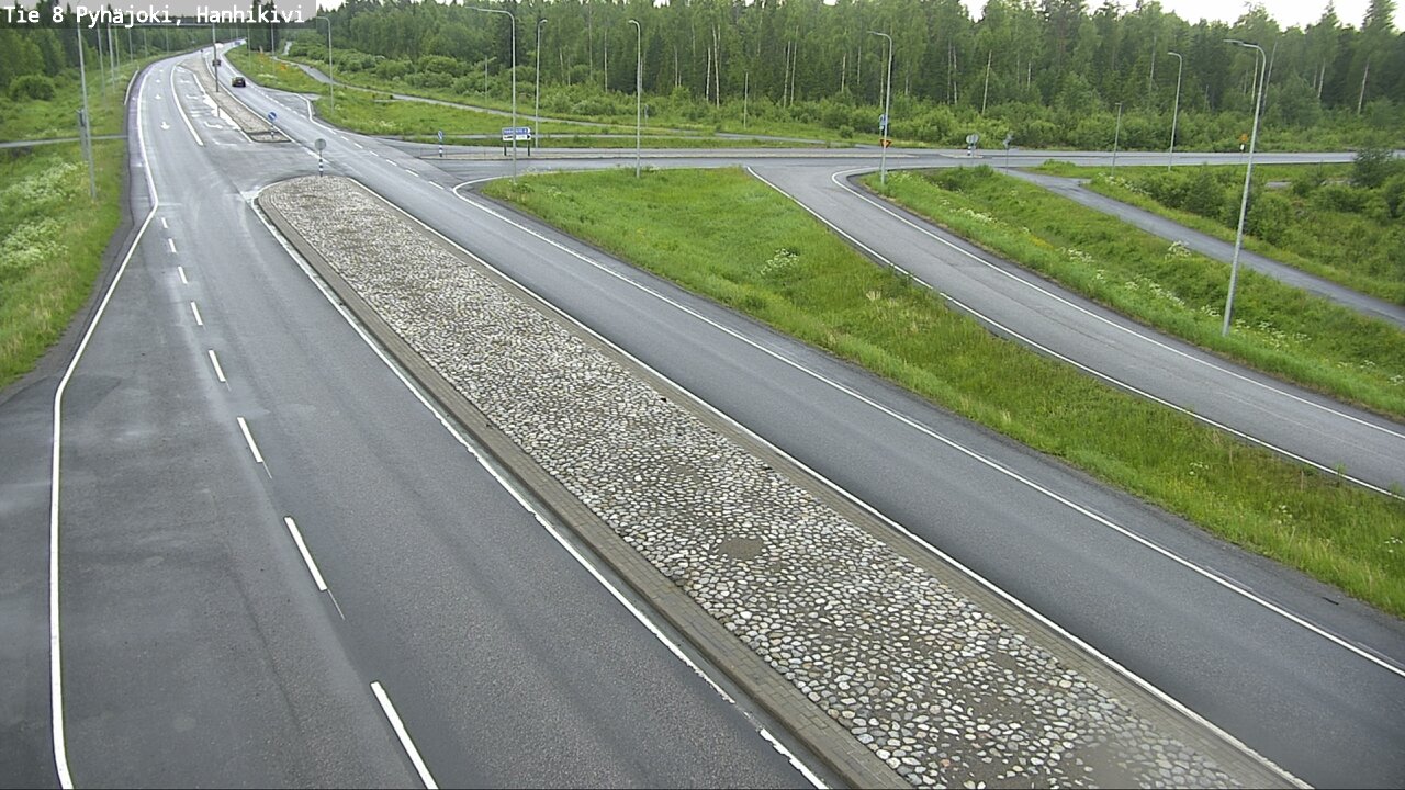 Kelikamerat Kuva Tie 8 Pyhäjoki, Hanhikivi, Pyhäjoki, Pohjois-Pohjanmaa