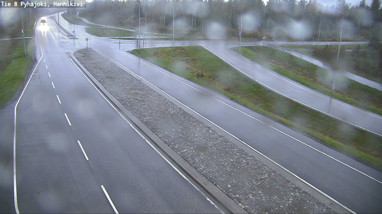 Weather Camera Image Road 8 Pyhäjoki, Hanhikivi, Pyhäjoki, Pohjois-Pohjanmaa