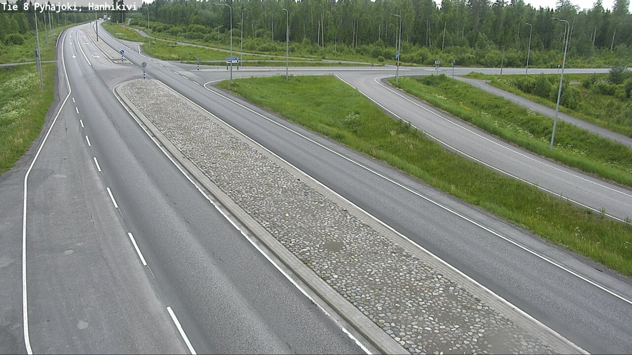 Kelikamerat Kuva Tie 8 Pyhäjoki, Hanhikivi, Pyhäjoki, Pohjois-Pohjanmaa