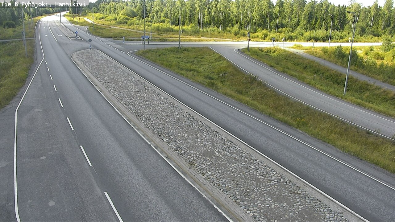 Kelikamerat Kuva Tie 8 Pyhäjoki, Hanhikivi, Pyhäjoki, Pohjois-Pohjanmaa