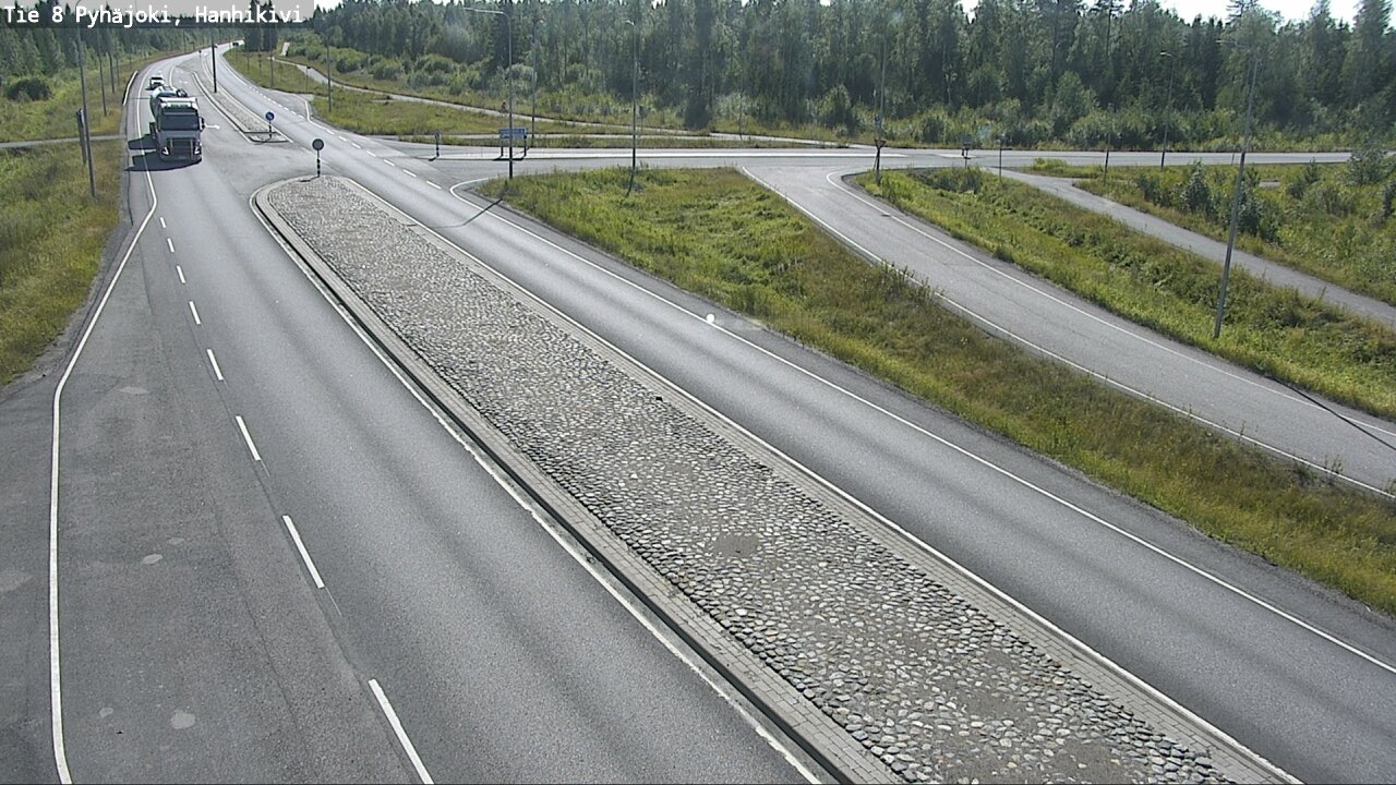 Kelikamerat Kuva Tie 8 Pyhäjoki, Hanhikivi, Pyhäjoki, Pohjois-Pohjanmaa