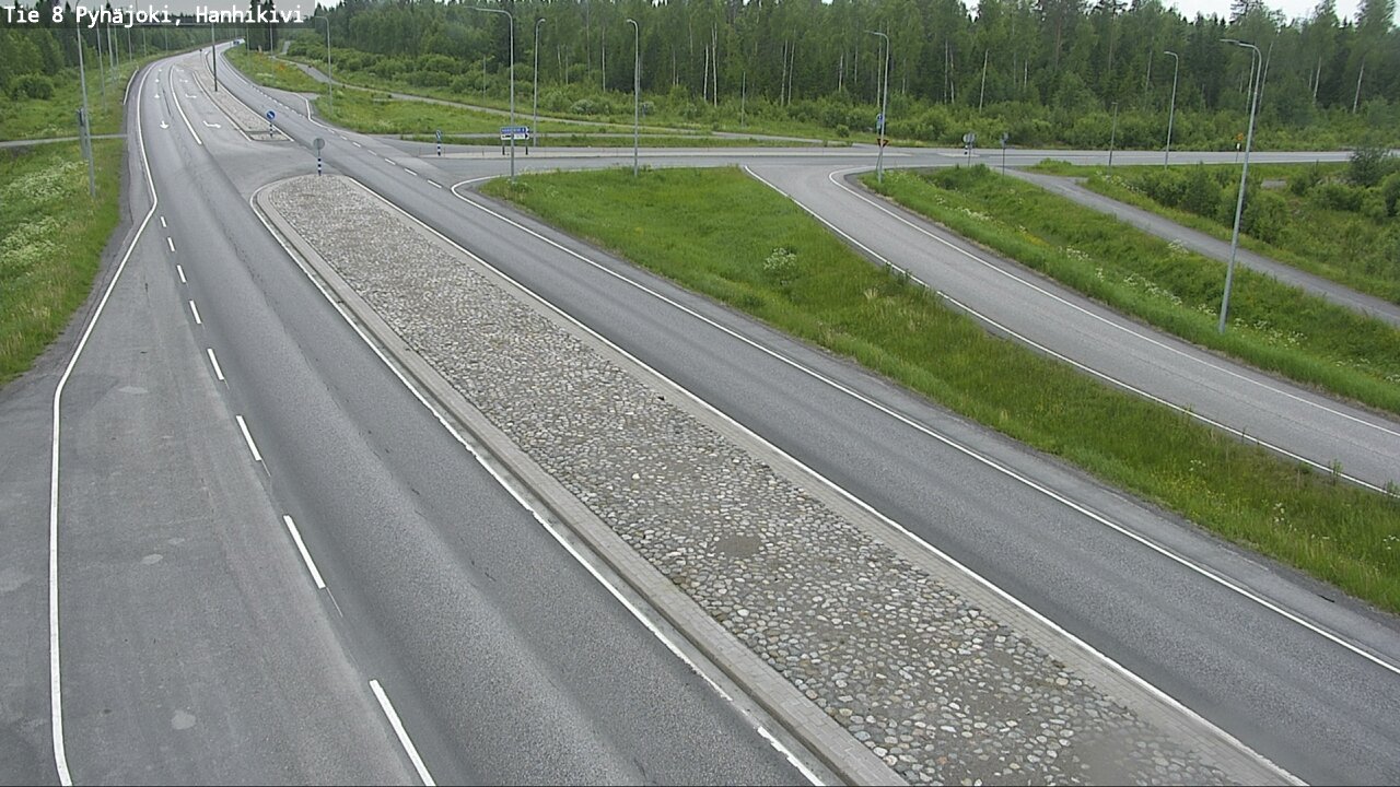 Kelikamerat Kuva Tie 8 Pyhäjoki, Hanhikivi, Pyhäjoki, Pohjois-Pohjanmaa