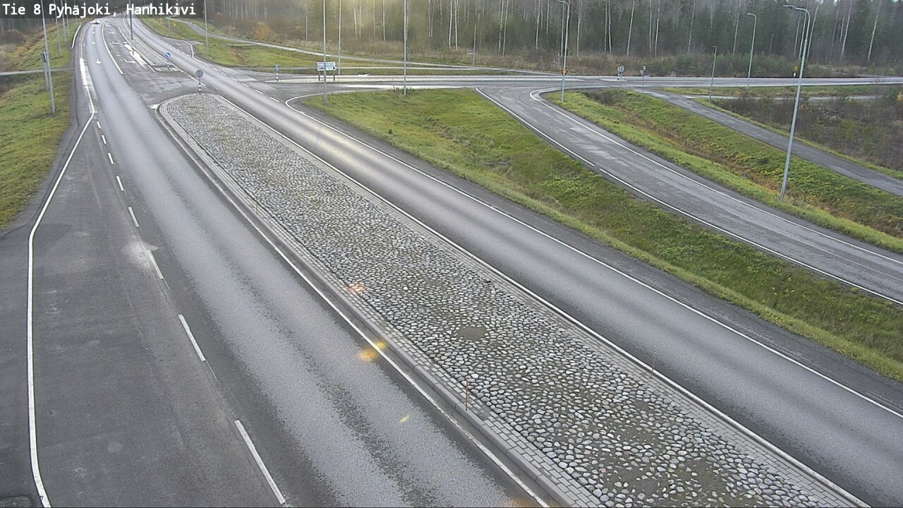 Kelikamerat Kuva Tie 8 Pyhäjoki, Hanhikivi, Pyhäjoki, Pohjois-Pohjanmaa