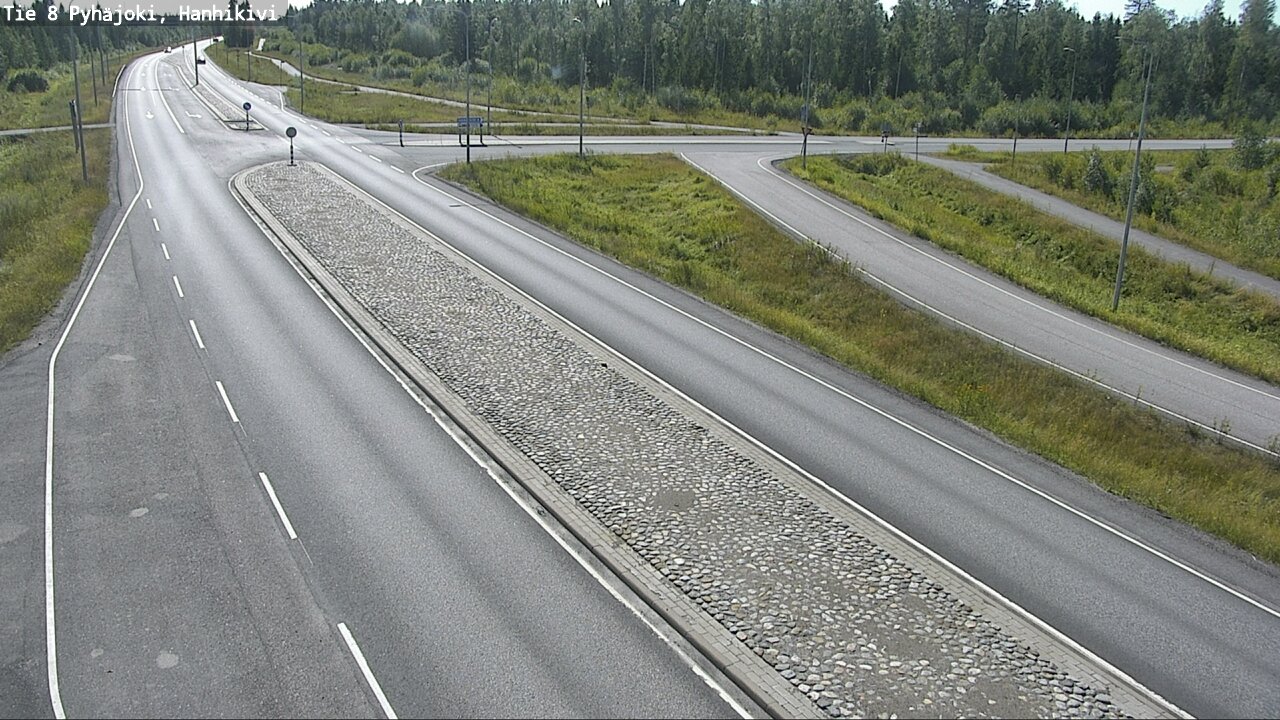 Kelikamerat Kuva Tie 8 Pyhäjoki, Hanhikivi, Pyhäjoki, Pohjois-Pohjanmaa