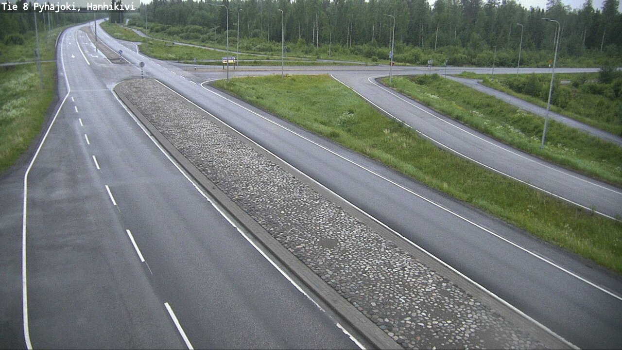 Kelikamerat Kuva Tie 8 Pyhäjoki, Hanhikivi, Pyhäjoki, Pohjois-Pohjanmaa