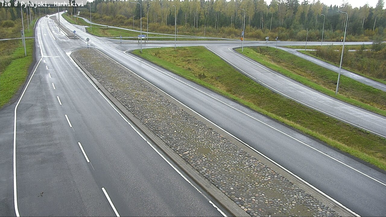 Kelikamerat Kuva Tie 8 Pyhäjoki, Hanhikivi, Pyhäjoki, Pohjois-Pohjanmaa