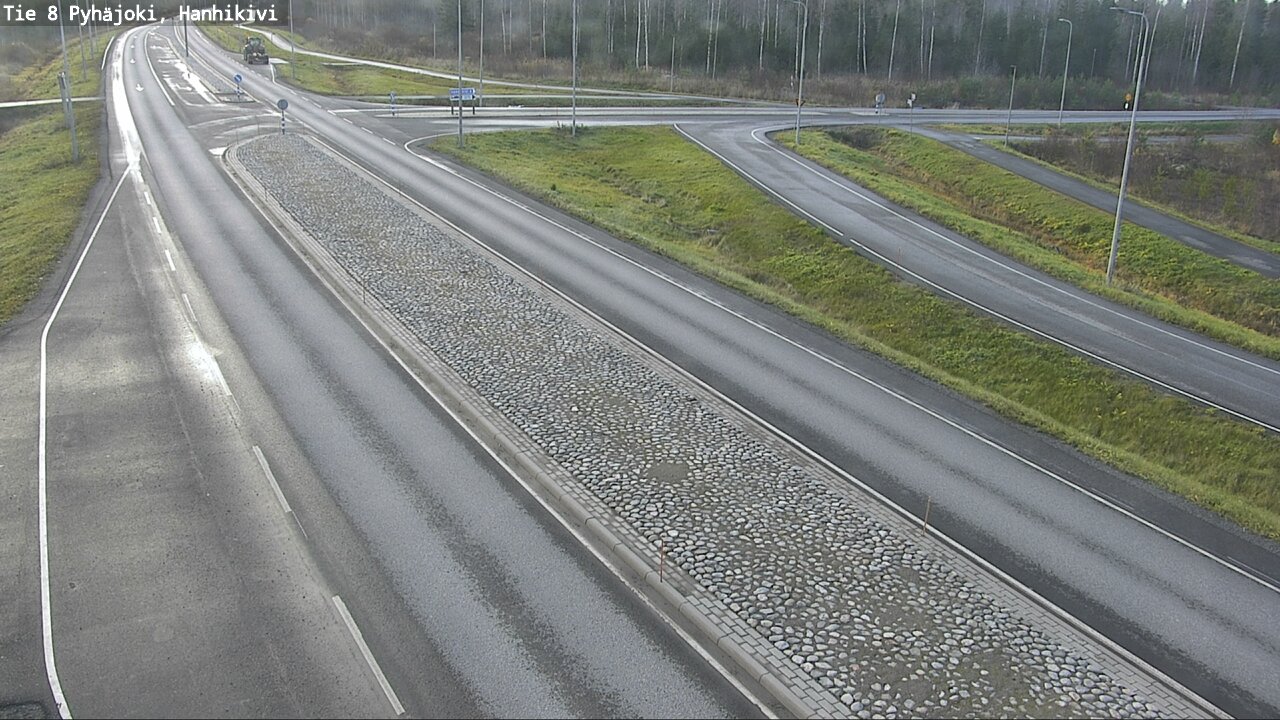 Kelikamerat Kuva Tie 8 Pyhäjoki, Hanhikivi, Pyhäjoki, Pohjois-Pohjanmaa