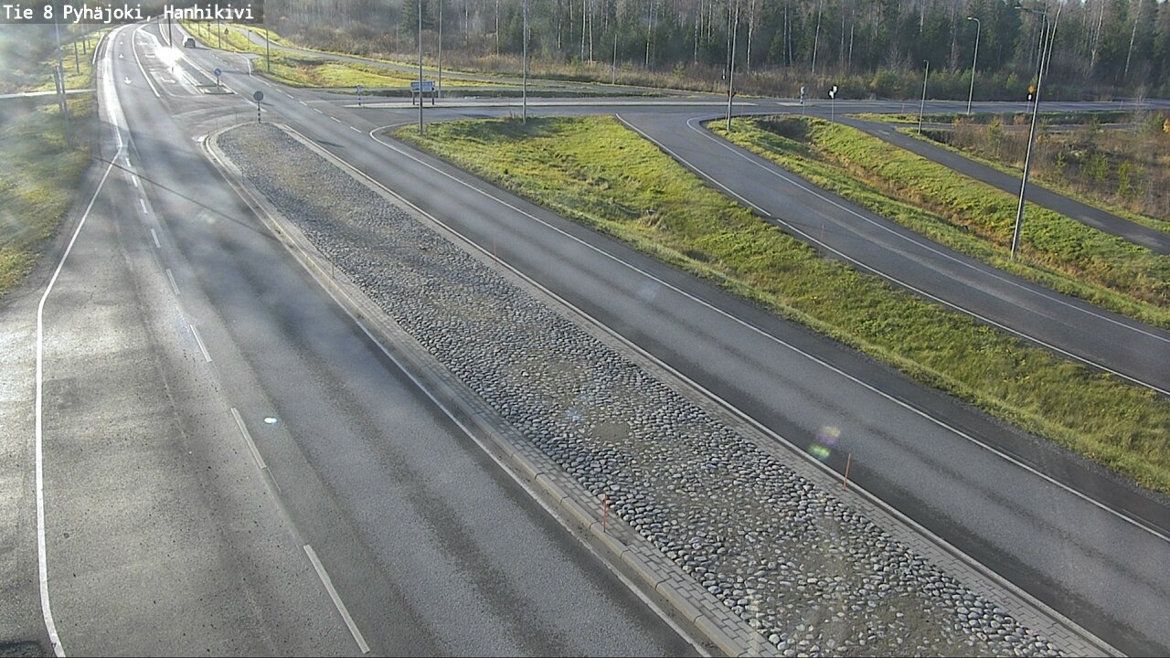 Kelikamerat Kuva Tie 8 Pyhäjoki, Hanhikivi, Pyhäjoki, Pohjois-Pohjanmaa