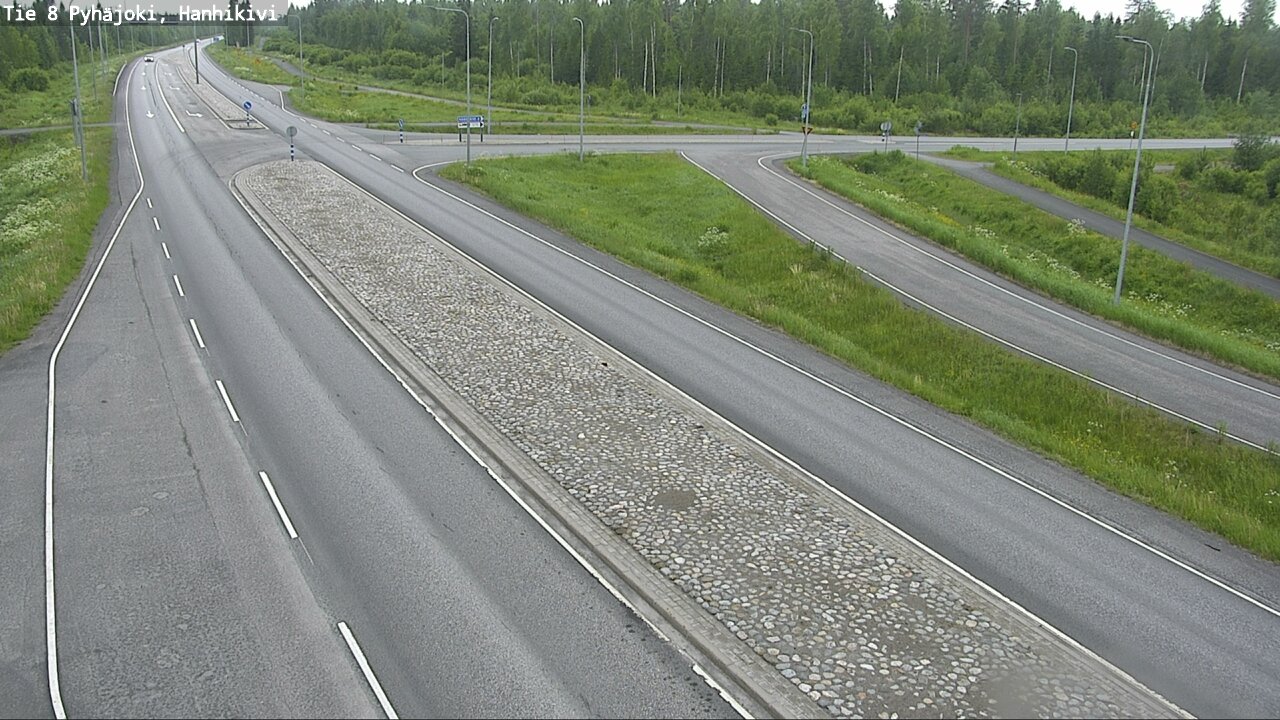 Kelikamerat Kuva Tie 8 Pyhäjoki, Hanhikivi, Pyhäjoki, Pohjois-Pohjanmaa