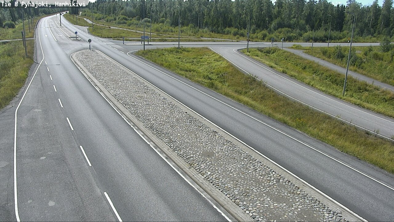 Kelikamerat Kuva Tie 8 Pyhäjoki, Hanhikivi, Pyhäjoki, Pohjois-Pohjanmaa